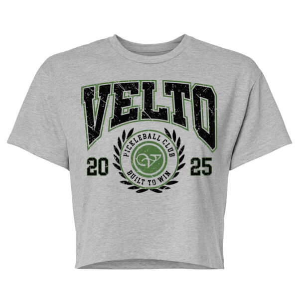 COLLEGE TOWN - WOMEN'S CROP T-SHIRT Thumbnail