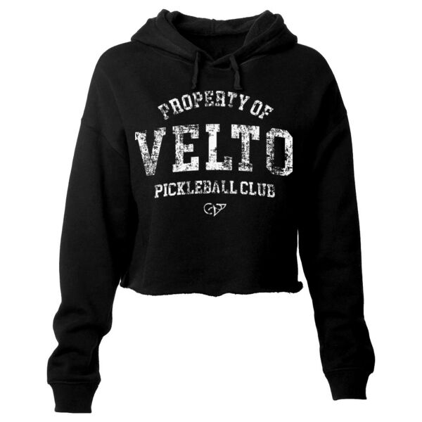 PROPERTY OF - WOMEN'S CROP HOODIE Thumbnail