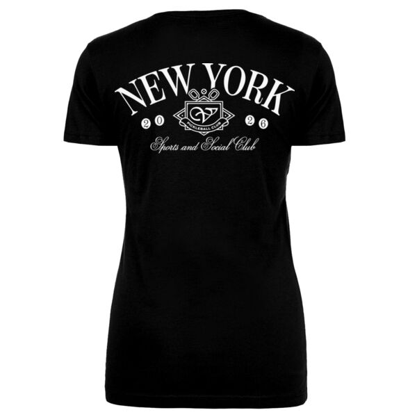 SOCIAL CLUB - WOMEN'S FITTED T-SHIRT Thumbnail